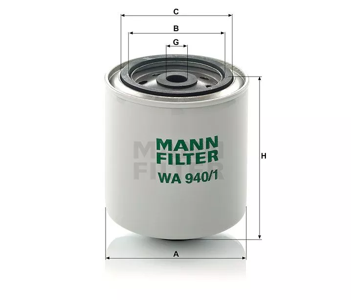 WA940/1 MANN-FILTER FILTR ŚRODKA CHŁODZĄCEGO sklep z filtrami