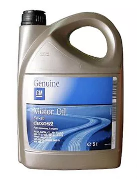 OLEJ GM 5W30 Dexos2 5L olej silnikowy