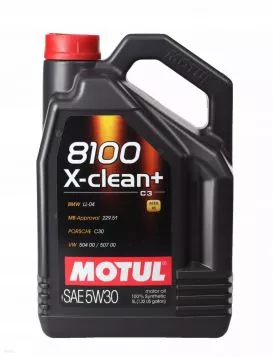 Motul 5W-30 8100 X-CLEAN+ C3 5L olej silnikowy