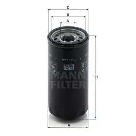 WD11001 Mann filtr hydrauliczny