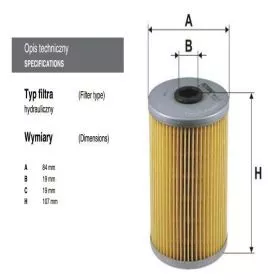 OM 611/2 Filtron filtr oleju