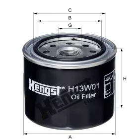 H13W01 Hengst filtr oleju