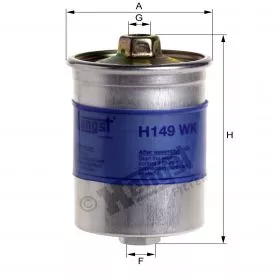 H149WK Hengst filtr paliwa