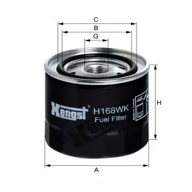 H168WK Hengst filtr paliwa