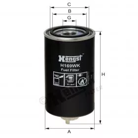 H169WK Hengst filtr paliwa