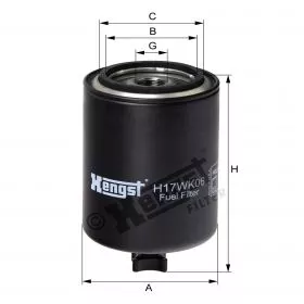 H17WK06 Hengst filtr paliwa