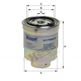 H17WK08 Hengst filtr paliwa