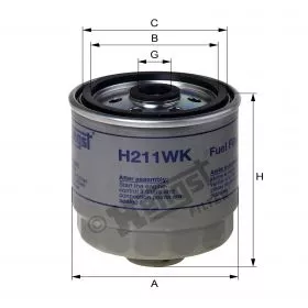 H211WK Hengst filtr paliwa