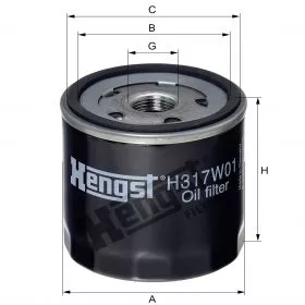 H317W01 Hengst filtr oleju