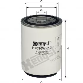 H7090WK10 Hengst filtr paliwa