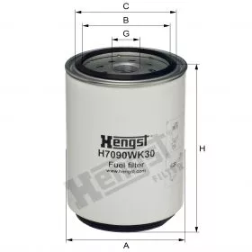H7090WK30 Hengst filtr paliwa