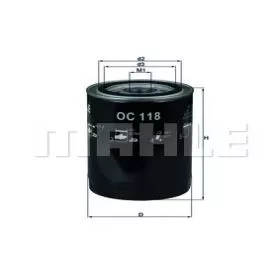 OC 118 Knecht filtr oleju