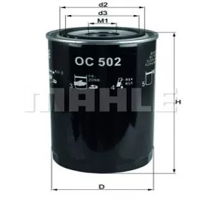 OC 502 Knecht filtr oleju