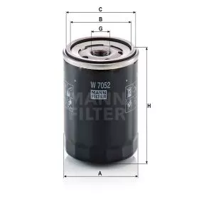 W7052 Mann filtr oleju