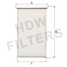 122507 HDW-Filters Filtr Powietrza (urządzenia Nederman)