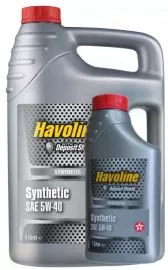 TEXACO HAVOLINE SYNTHETIC 5W40 1L olej silnikowy