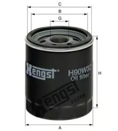 H90W32 Hengst filtr paliwowy