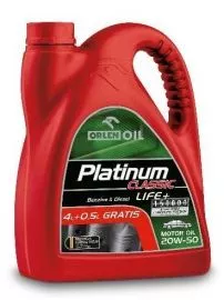 PLATINUM CLASSIC LIFE+ 20W50 4,5l olej silnikowy