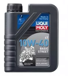 Liqui Moly OLEJ 10W-40  MOTORBIKE 4T BASIC STREET 1L (3044)