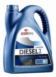 ORLEN OIL DIESEL 2 HPDO 15W-40 Butelka 5l olej silnikowy