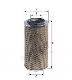 E285L Hengst wkład filtra powietrza