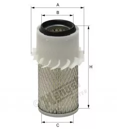 E750L Hengst wkład filtra powietrza