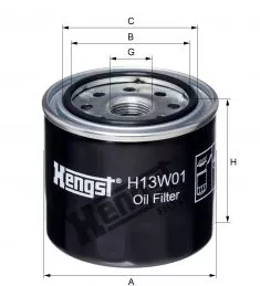 H13W01 Hengst filtr oleju