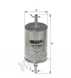 H276WK Hengst filtr paliwa