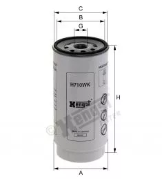 H710WK Hengst filtr paliwa