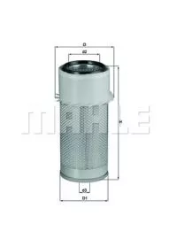 LX 649 Knecht filtr powietrza
