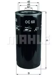 OC 60 Knecht filtr oleju