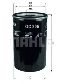 OC 206 Knecht filtr oleju