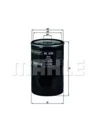 OC 520 Knecht filtr oleju