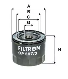 OP587/3 Filtron filtr Oleju