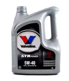 VALVOLINE 5W40 SYNPOWER 4L olej silnikowy