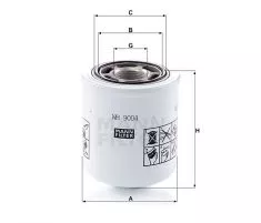 WH9004 Mann filtr hydrauliczny