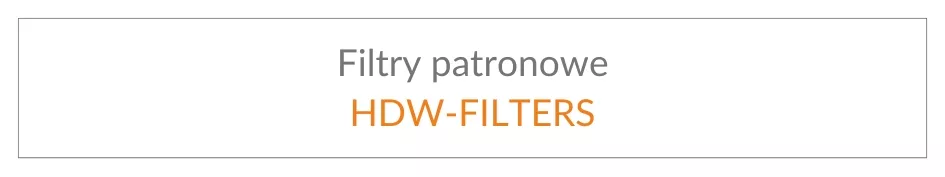 Filtry patronowe HDW-Filters